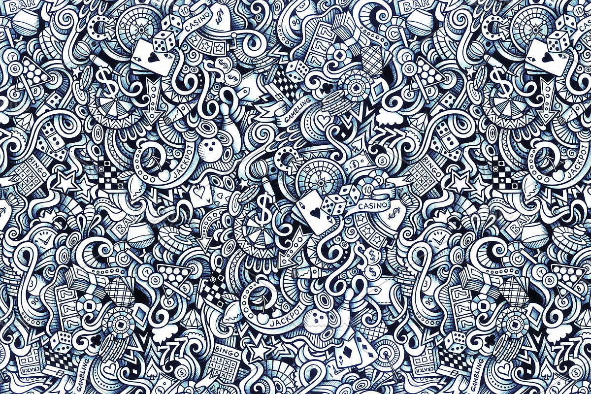 Casino Graphics Patterns, a Pattern Graphic by BALABOLKA (Photo 4 of 5)
