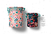 Teal Flowers Watercolor Pattern, a Pattern Graphic by Webvilla Studio (Thumbnail 8 of 8)