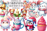 Glitter Cute Christmas Sublimatio, an Illustration by Daily.Designs (Thumbnail 1 of 5)
