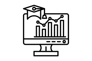 Analysis Line Icon