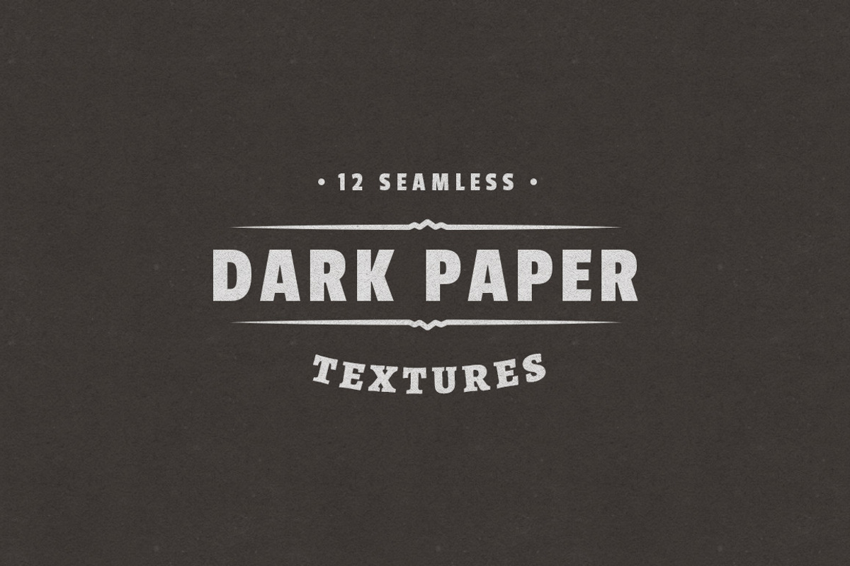 Seamless Dark Paper Textures, a Texture Graphic by Medialoot