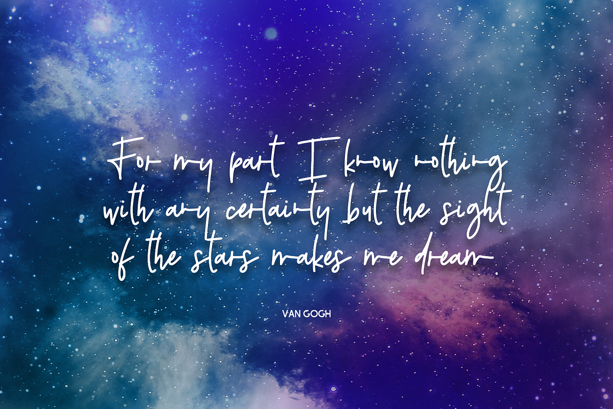 Galaxyrise Script Font, a Handwritten Font by Beck McCormick