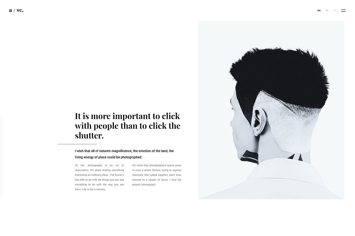 Fotico – Photography HTML Template, a HTML Template by ArtStyles (Photo 7 of 10)