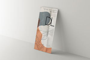 DL Size Flyer Or Poster Mockup