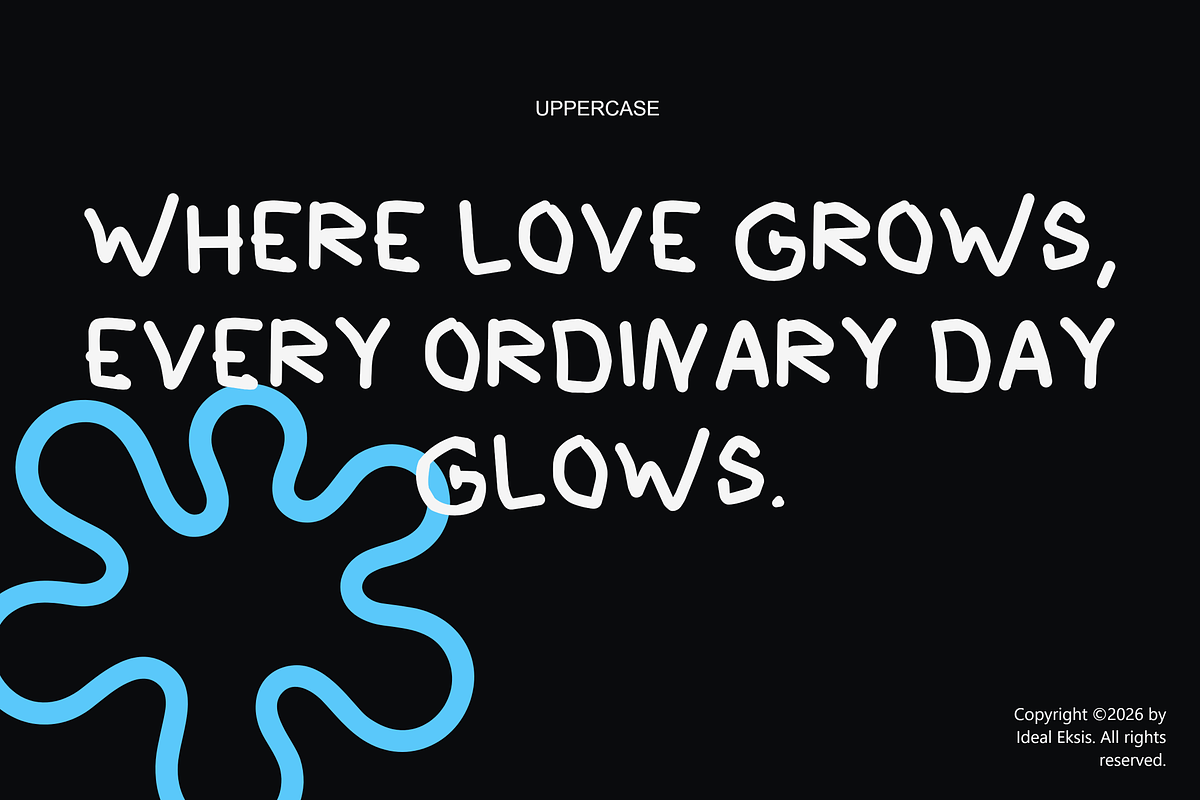 Sundals Handwritten, a Handwritten Font by JelekType (Photo 5 of 8)