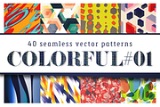 NMD - COLORFUL#01 Vector pattern, a Pattern Graphic by New-Media-Design (Thumbnail 1 of 13)