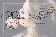 Art Maria, a Script Font by Letterara (Thumbnail 12 of 12)