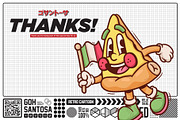 Pizza Cute Retro Cartoon, an Object Illustration by Gohsantosa (Thumbnail 7 of 7)