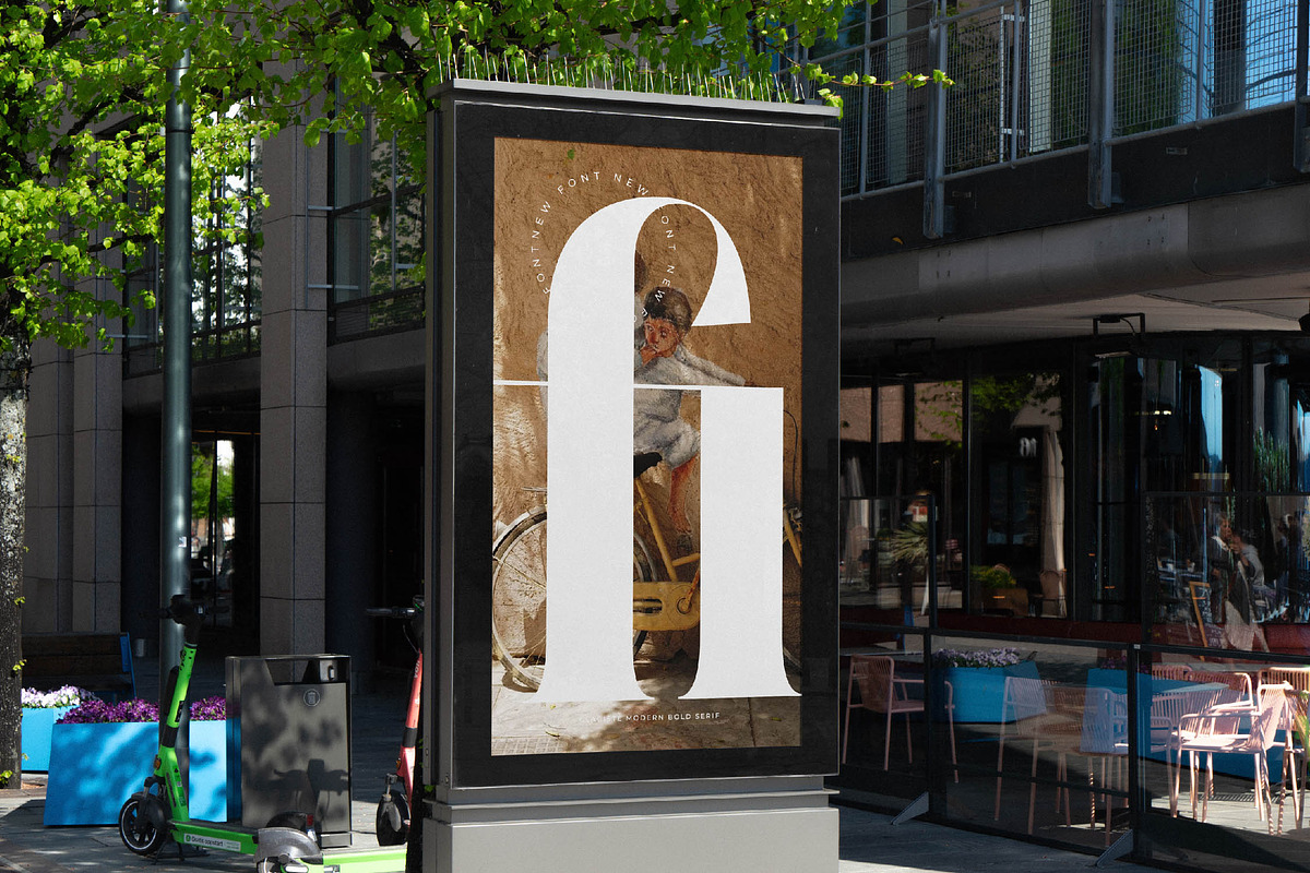 Glagiste - Modern Bold Serif Font, a Serif Font by timelesstype.co (Photo 2 of 20)