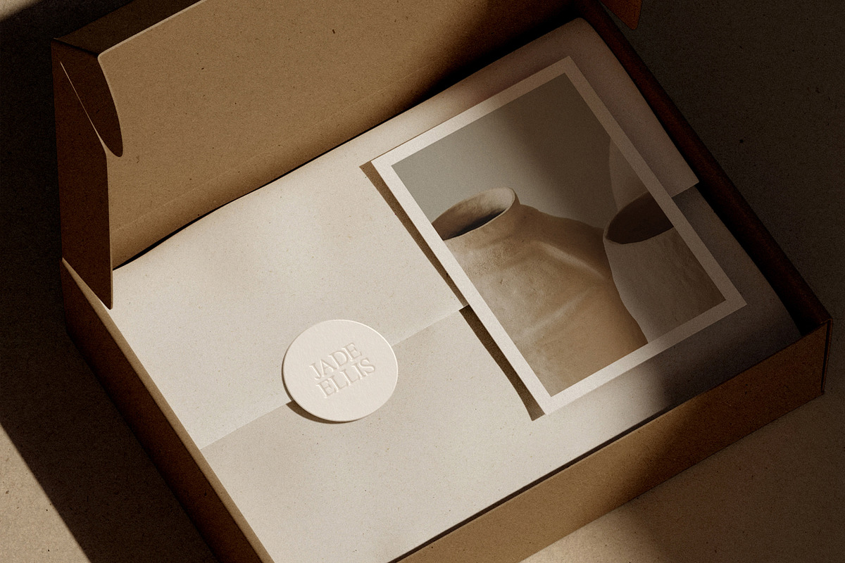 Mailing Box Mockup – Kraft Mailer 01, a Packaging Mockup by October November (Photo 4 of 8)