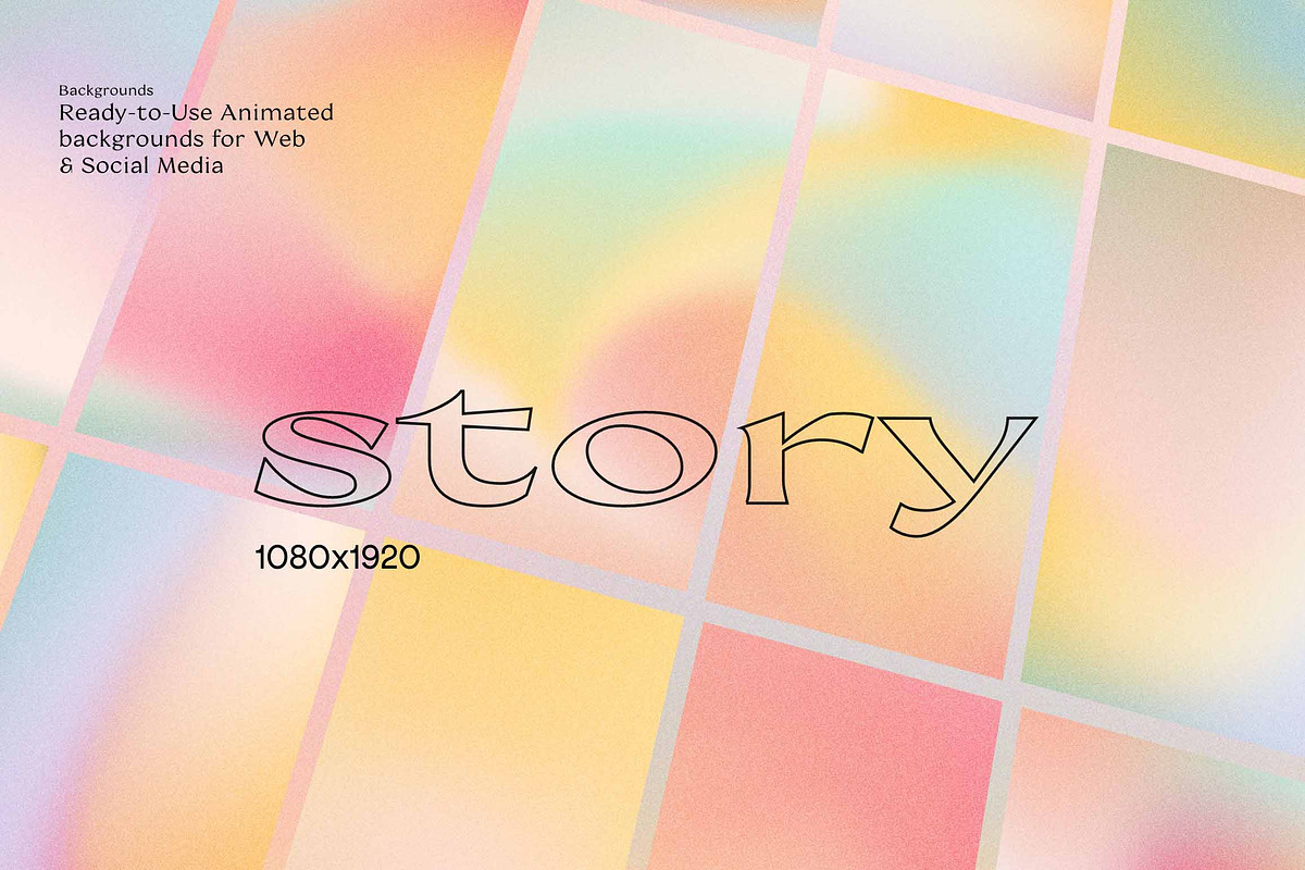 Irid - Loopable Animated Gradients, a Background Graphic by Nomad Visuals (Photo 8 of 17)