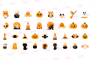 Cute Halloween Svg Clipart, an Illustration by Markicha Art (Thumbnail 4 of 5)