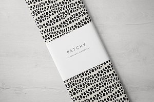 Patchy Seamless Patterns Set