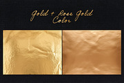 25 Gold Foil Texture Overlays, a Texture Graphic by smishura (Thumbnail 5 of 5)