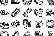Financial coins currency collection, an Object Graphic by pikepicture (Thumbnail 3 of 3)