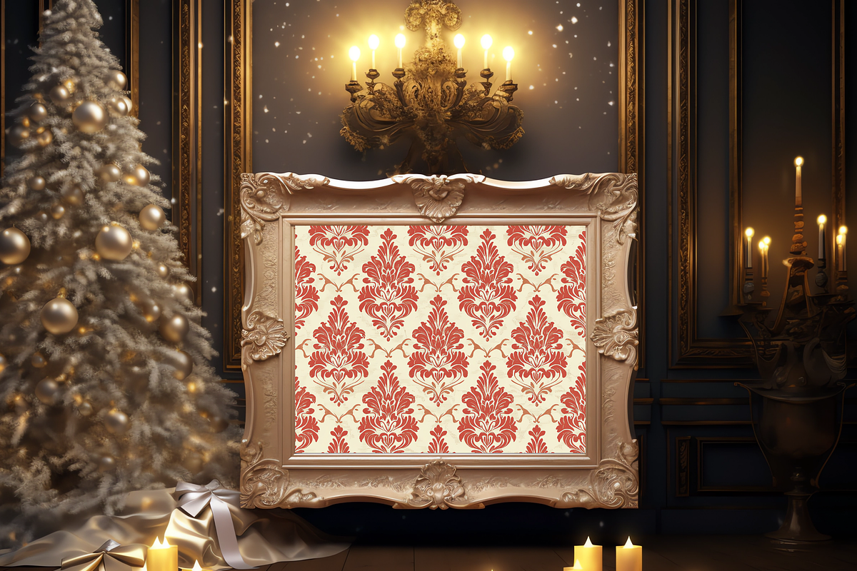 Country Christmas Digital Paper, a Background Graphic by LA Design (Photo 8 of 10)