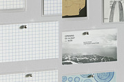 Pinned Paper Mockup, an Advertising Mockup by nkate (Thumbnail 2 of 5)