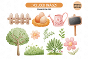 Farmhouse Animals PNG Bundle, an Illustration by TatiMockup (Thumbnail 4 of 5)