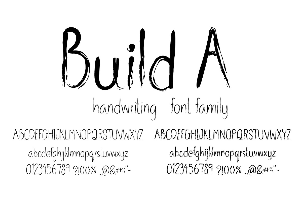 Handwritten Font Bundle preview 8