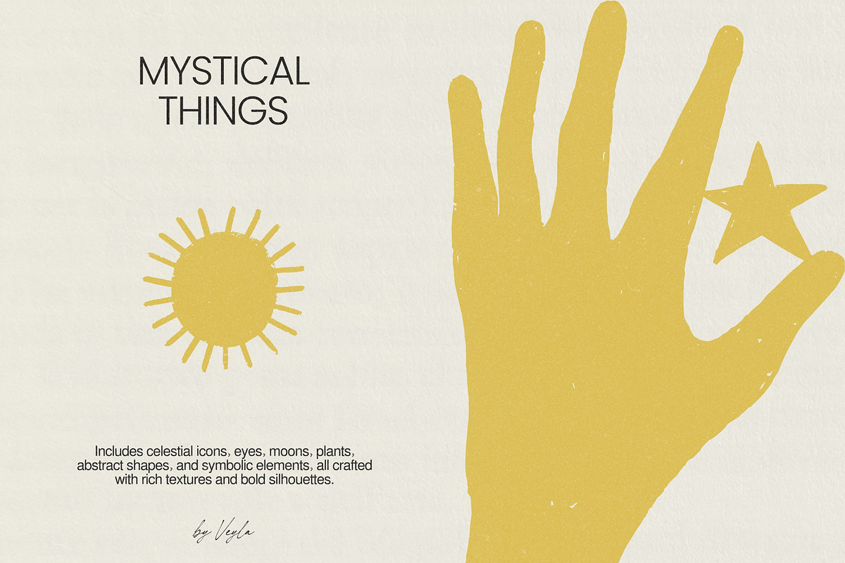 Mystical Things: 110 Magic Pack, a Decorative Illustration by Veyla (Photo 8 of 14)