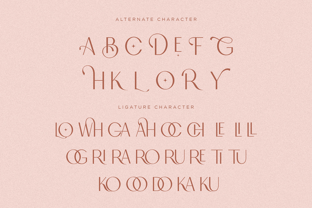 Mocha | Modern Display Sans, a Serif Font by Pentagonistudio (Photo 9 of 10)