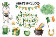 Cute St. Patrick’s Day Animals, an Animal Illustration by PassionPNGcreation (Thumbnail 4 of 7)