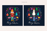 Cristmas holiday set, a Seasonal Illustration by MoleskoStudio (Thumbnail 15 of 18)