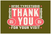 Solabear Condensed Regular Expanded, a Sans Serif Font by 24Design Studios (Thumbnail 9 of 9)