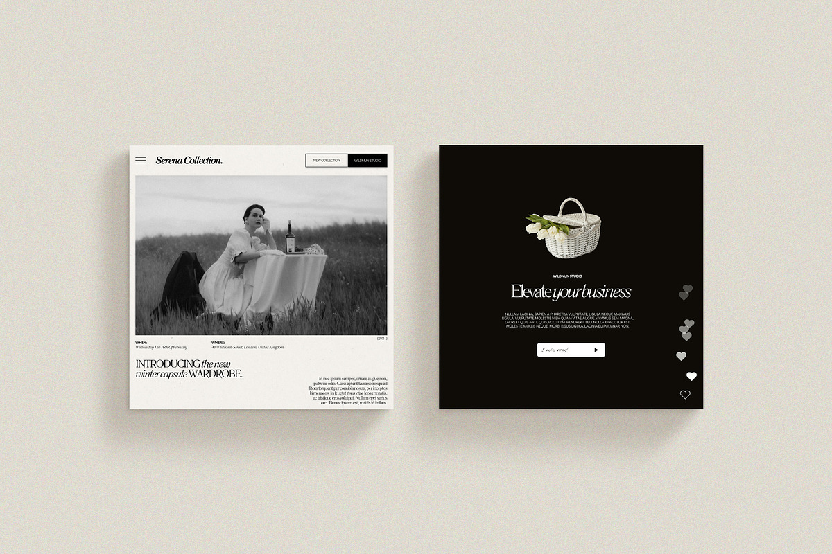 SERE / Entire Instagram Collection, a Social Media Template by Wildnun Studio (Photo 37 of 53)