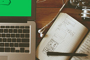 MacBook Air Mockup-4, an iPhone Mockup by Made by Mancie (Thumbnail 2 of 2)