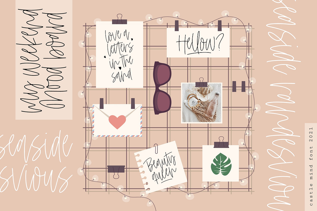 Castle Mind Handwritten Font, a Script Font by Letteralle Studios (Photo 3 of 10)