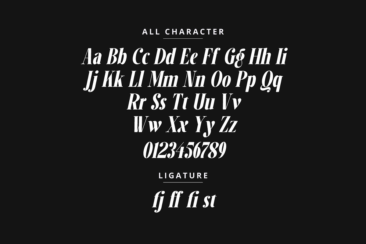 Flumine, a Serif Font by Zelda Graphic (Photo 4 of 7)