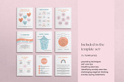 Anxiety Coping Card Canva Templates, a Templates & Theme by Miri Campbell (Thumbnail 3 of 10)