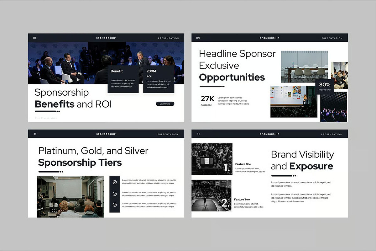 Event Sponsorship GSlides, PPoint, a Presentation Template by Fit-tee (Photo 2 of 4)