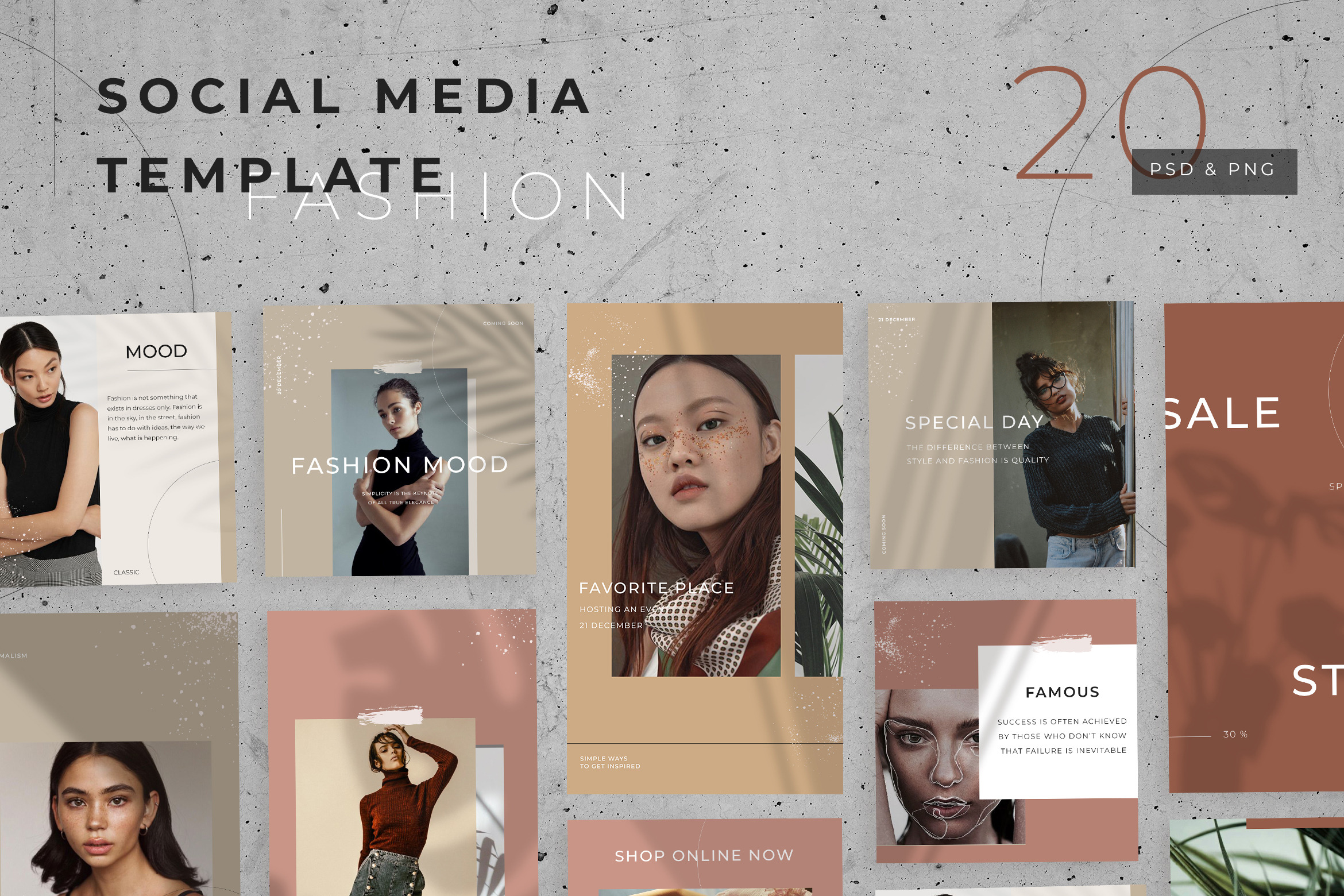 Famous Instagram Template, a Social Media Template by Digital Breath ...