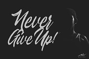 Rightion Handlettering, a Script Font by senzana (Thumbnail 4 of 5)