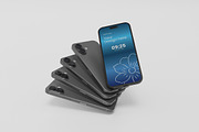 Realistic Premium iPhone 17 Mockup, an iPhone Mockup by Graphic Deal (Thumbnail 4 of 6)