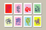 MODERN ART PRINT BUNDLE (50 designs), a Decorative Illustration by Bonfloret Studio (Thumbnail 5 of 15)