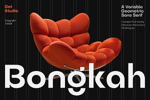 Bongkah - Variable Font