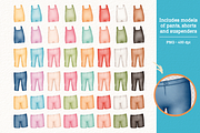 Boys - Cliparts Set, an Illustration by Estudio Daiane Barbosa (Thumbnail 7 of 11)