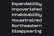 Nomad Modern Sans Serif, a Font by PeanutButter Type (Thumbnail 1 of 8)
