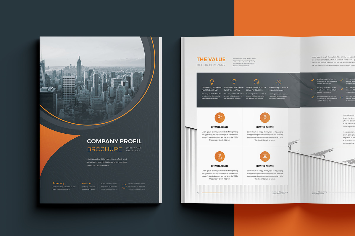 Corporate Brochure, a Brochure Template by Pro-Gh (Photo 1 of 10)