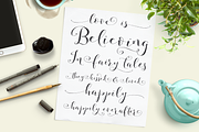 Storybook Calligraphy Script, a Script Font by Emily Spadoni (Thumbnail 9 of 10)