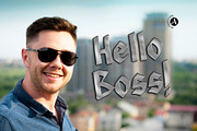 Menzo - Bold brush marker font, a Blackletter Font by Attractype (Thumbnail 2 of 9)