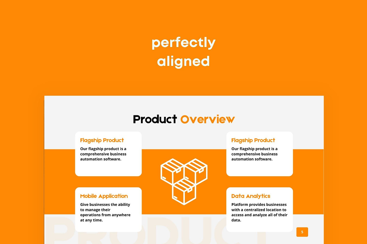 Pitch Deck - Color Combination, a Presentation Template by Jogiia Digital (Photo 4 of 6)