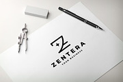 Zentera Abstract Z Sparkle Logo, a Branding & Logo Template by Design_Planet (Thumbnail 3 of 3)