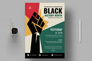 Black History Month event, a Flyer Template by MightyDesign (Thumbnail 1 of 8)