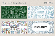 Hand Drawn Doodle Biology Clipart, an Object Graphic by KathrineWatercolor (Thumbnail 4 of 10)