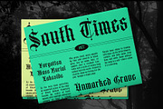 CS Ruslan – Blackletter Font, a Blackletter Font by Craft Supply Co. (Thumbnail 6 of 8)