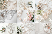 White Table Flat Lay Photo Bundle, a Background Photo by TatiMockup (Thumbnail 2 of 8)